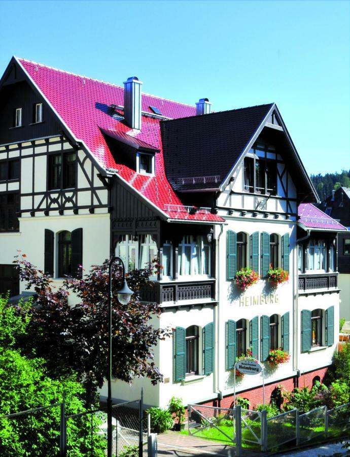 Hotel-Pension Heimburg Бад Елстер Екстериор снимка